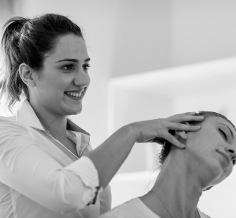 neck and spinal adjustment by Jackie