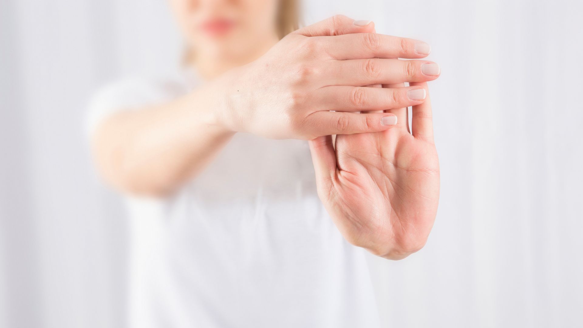 wrist and finger stretch