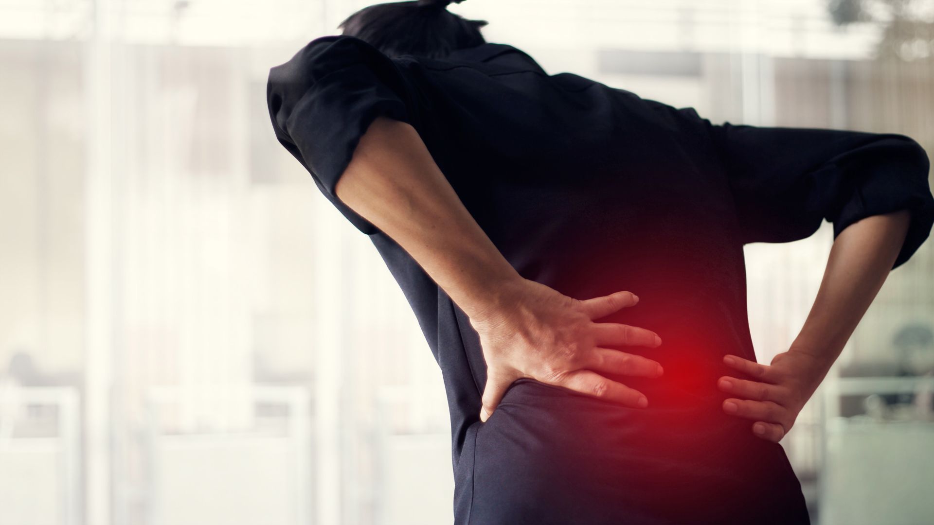 back pain indicating the need for a physio